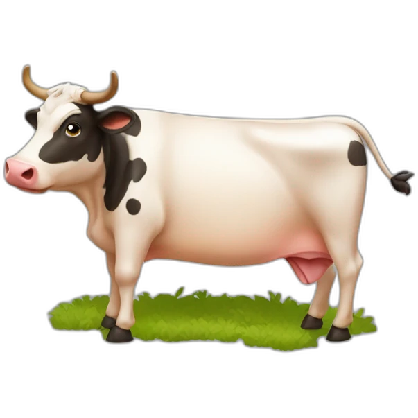 Grosse vache orange emoji