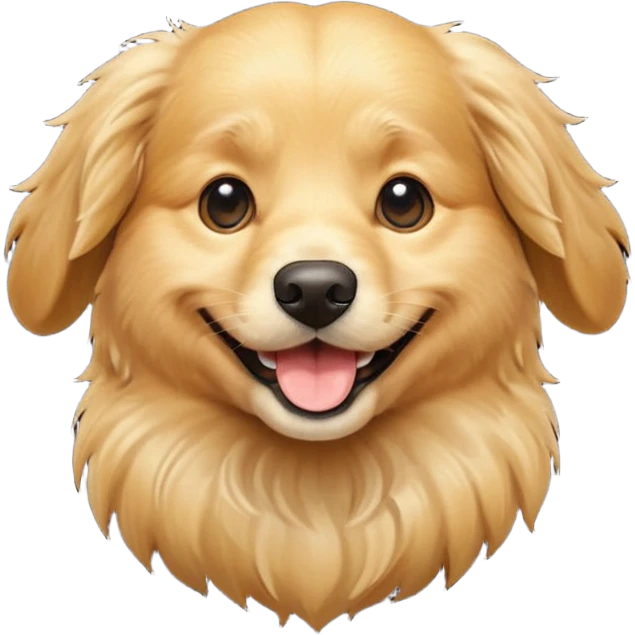 Happy dog emoji