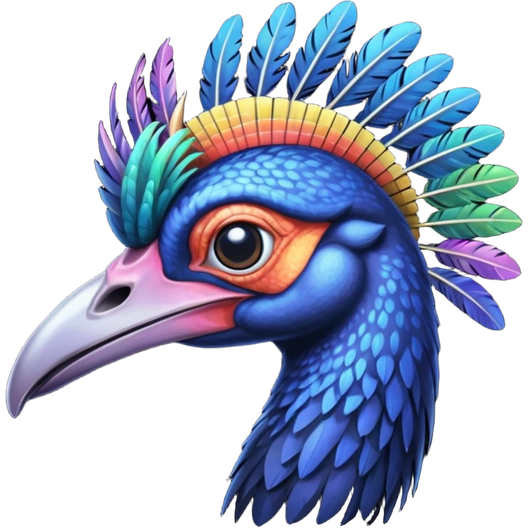 Cassowary emoji