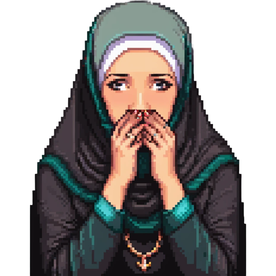 woman in hijab facepalming emoji