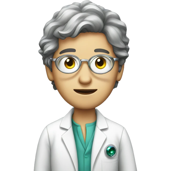 Scientists with a sparkly eye emoji