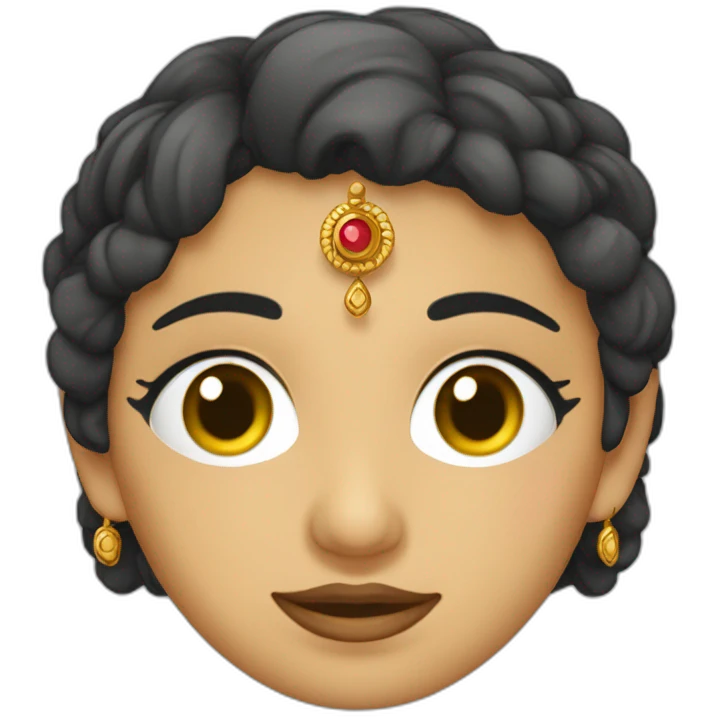 Mujer de la antigua Roma guiña un ojo y brinda emoji