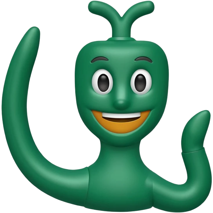 Gumby emoji