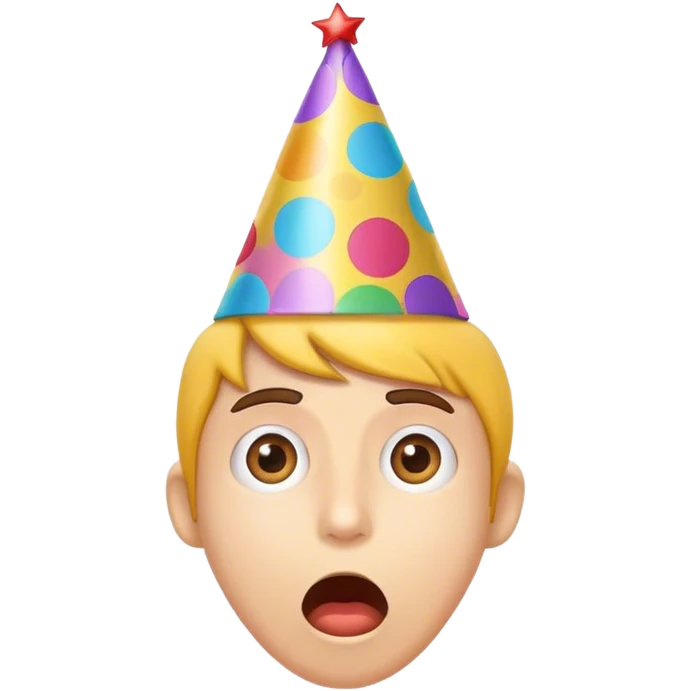 Funny surprise emoji