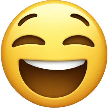 Laughing emoji but sad emoji