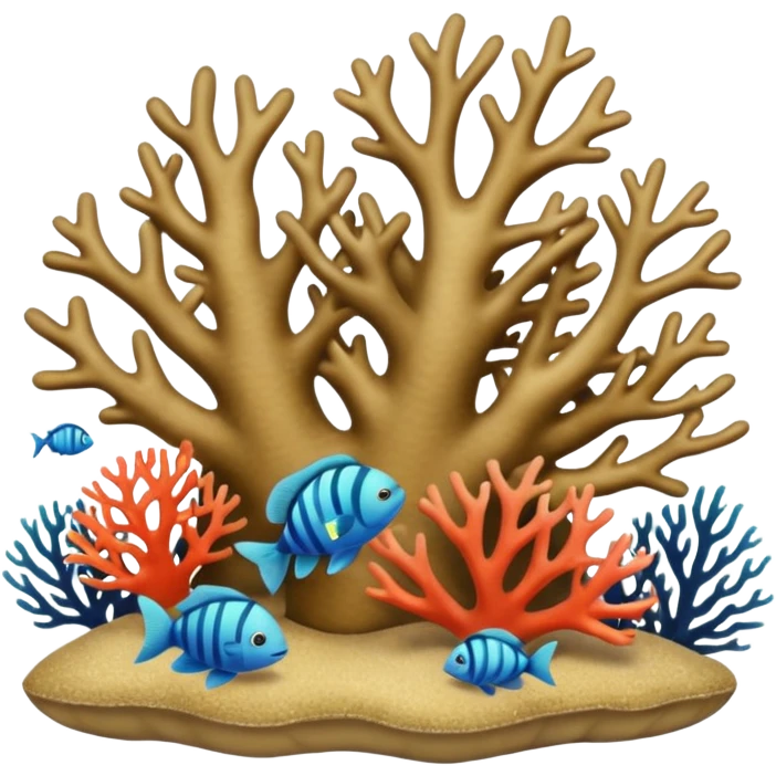 кораллы beige emoji