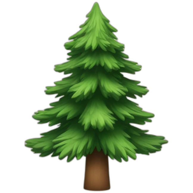 pine trees emoji