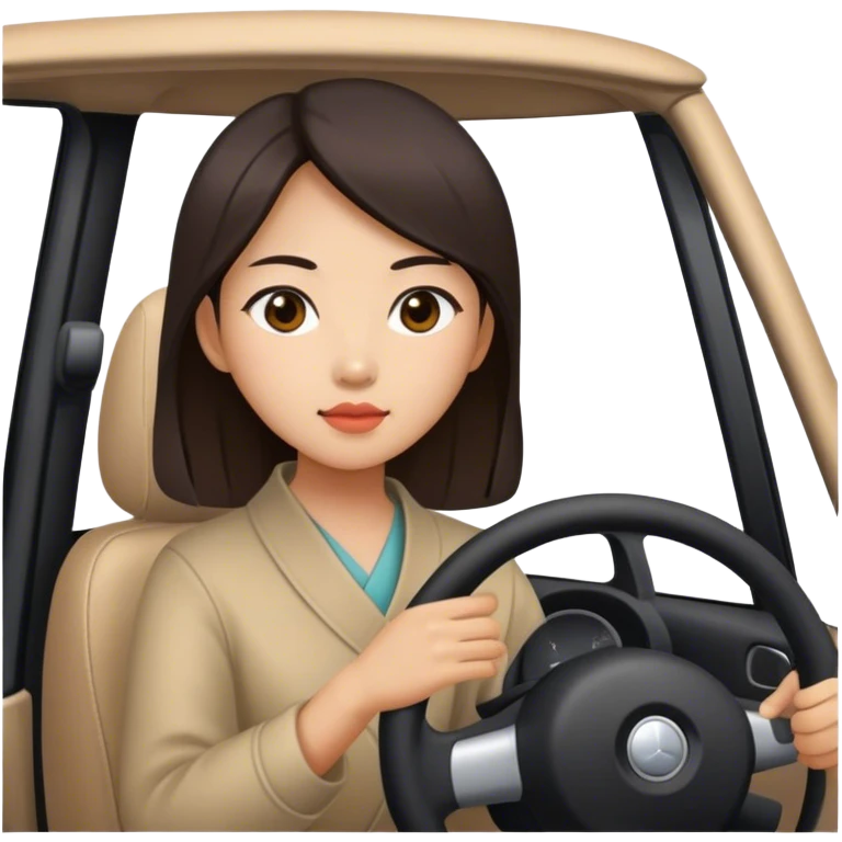 Chinese woman driving  emoji