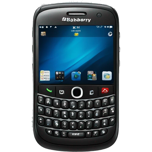 Blackberry phone emoji