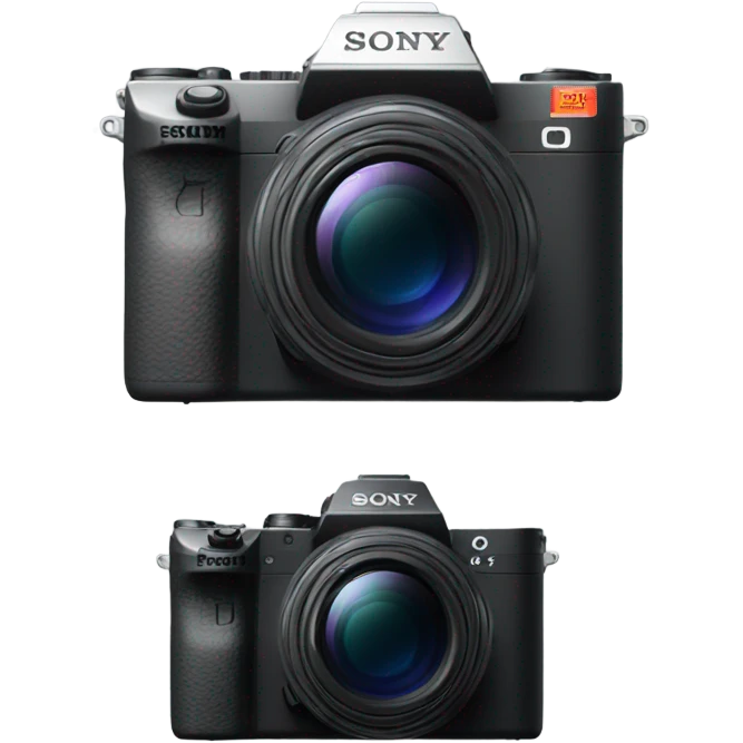 Sony camera emoji