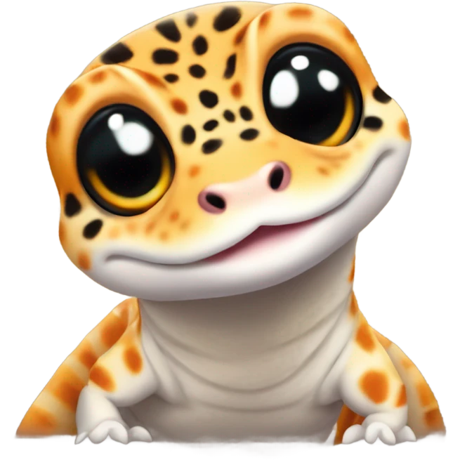 leopard gecko orange  emoji