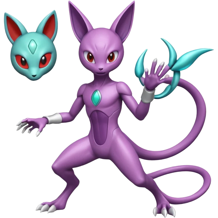 Mewtwo-Hawlucha-Genesect-Deoxys-Espeon-alien-hybrid-fusion emoji