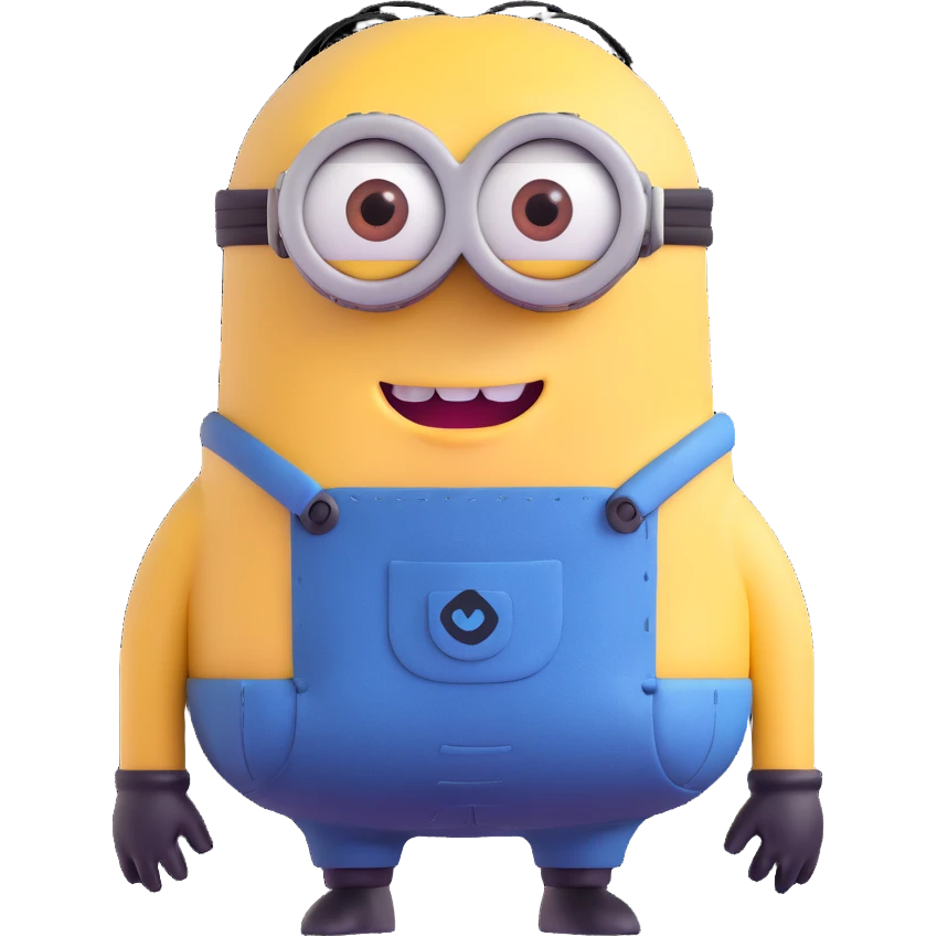 Minion Kevin character emoji