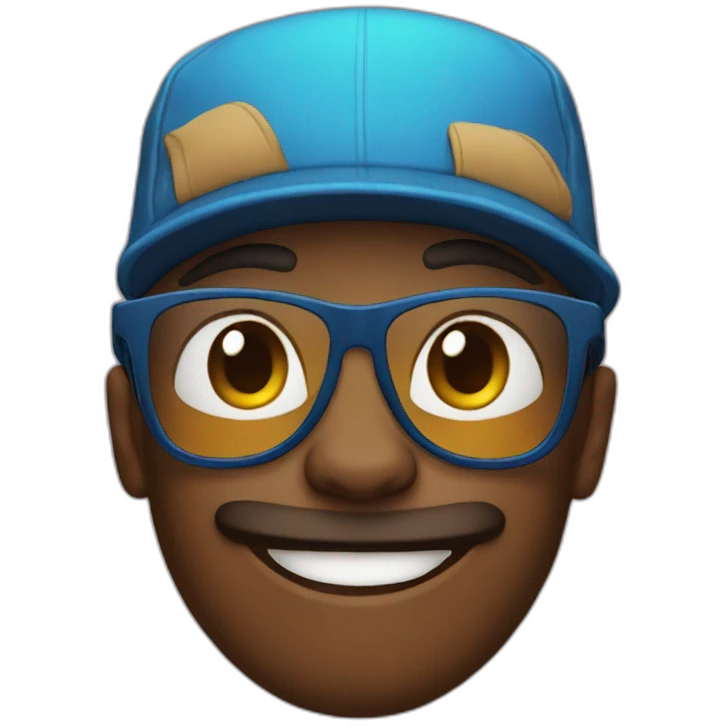 Cool cat emoji