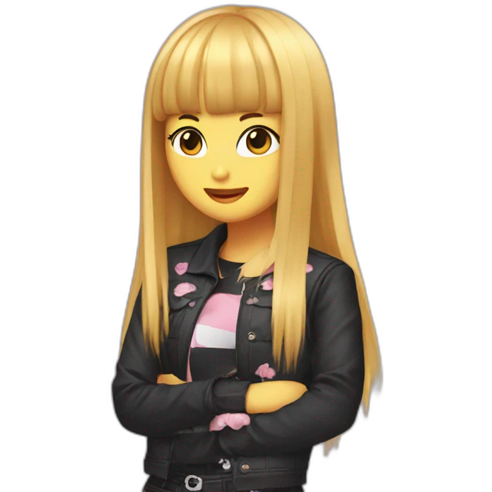 Lisa blackpink emoji