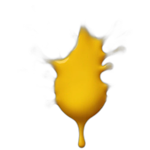 Splat of mustard emoji