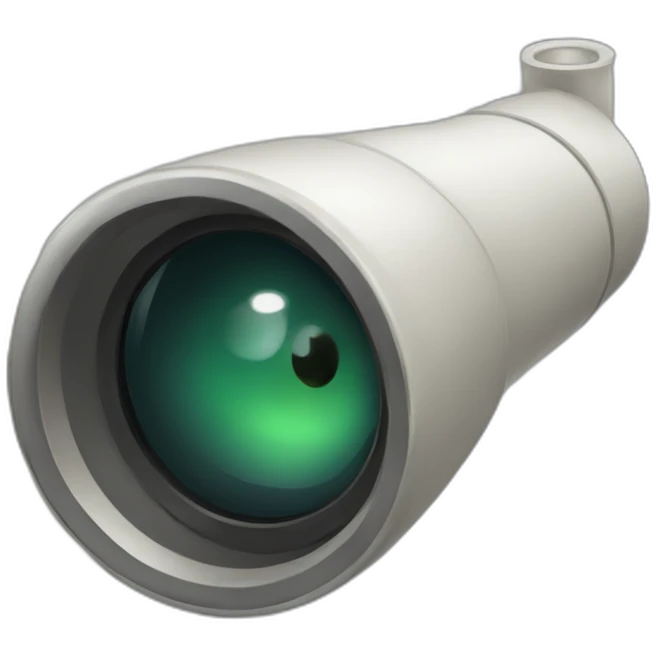 cartoon spyglass emoji