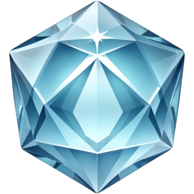 single sparkling crystal emoji