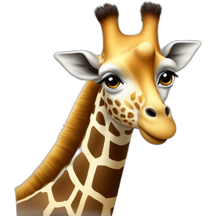 Giraffe calculus emoji