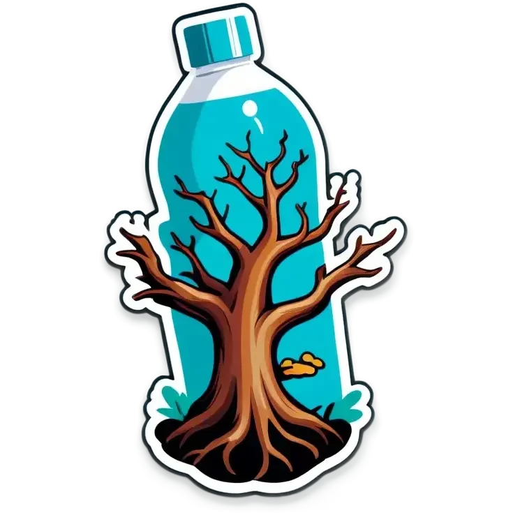 An Ent holding a bottle of shampoo emoji