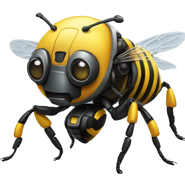 Robot bee emoji