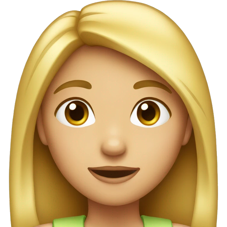 apple，girl emoji
