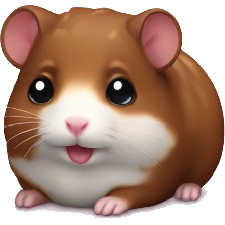 chocolate hamster emoji