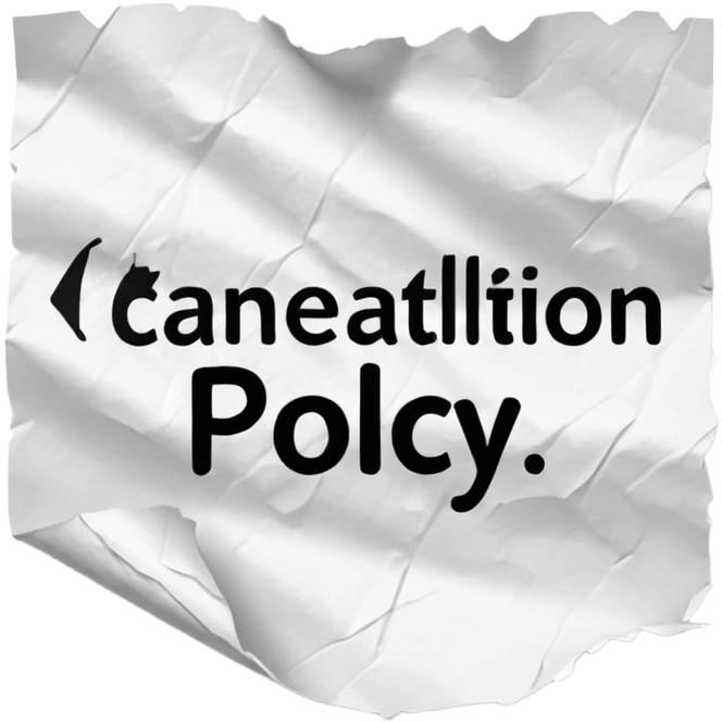 cancellation policy emoji