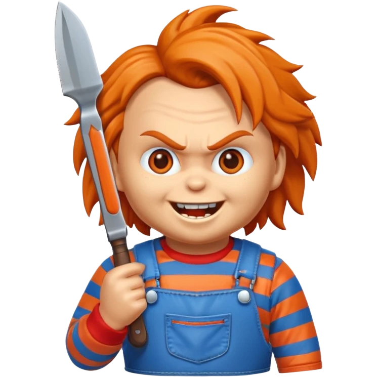 Un emojin de chuky emoji