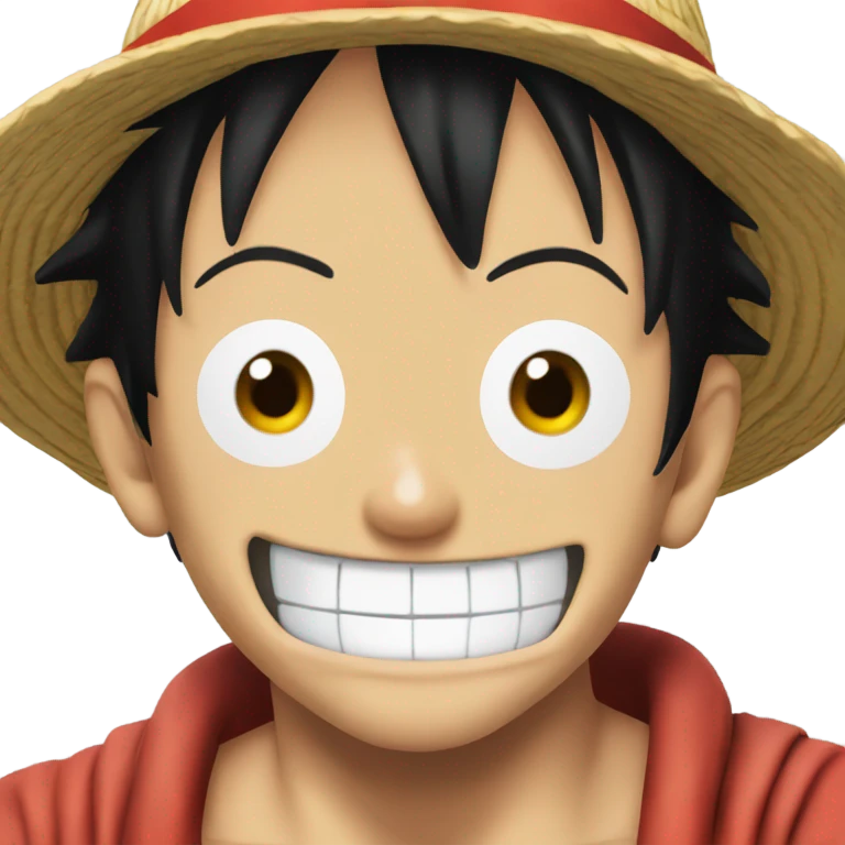 One piece luffy emoji