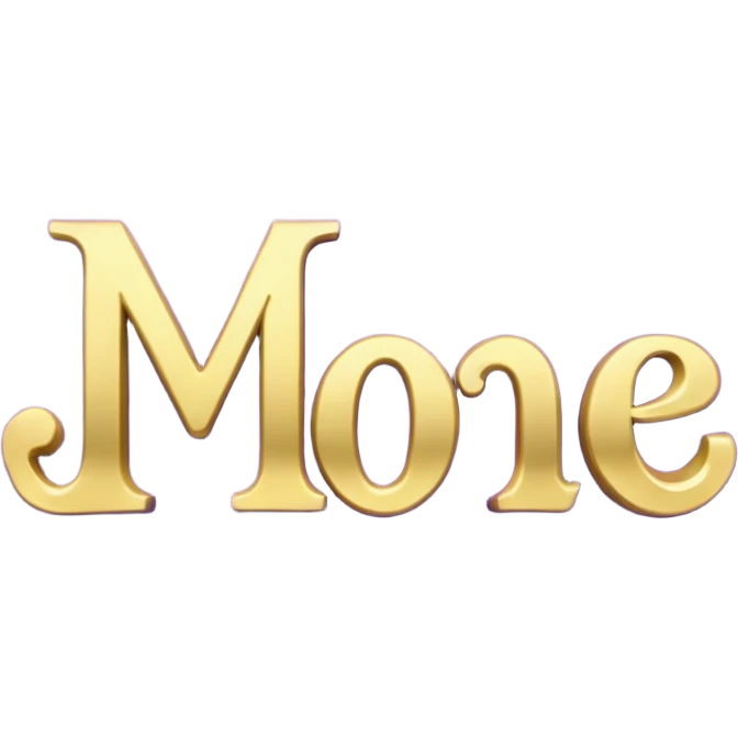 3D text that spells "me" in a shiny purple fancy font  emoji