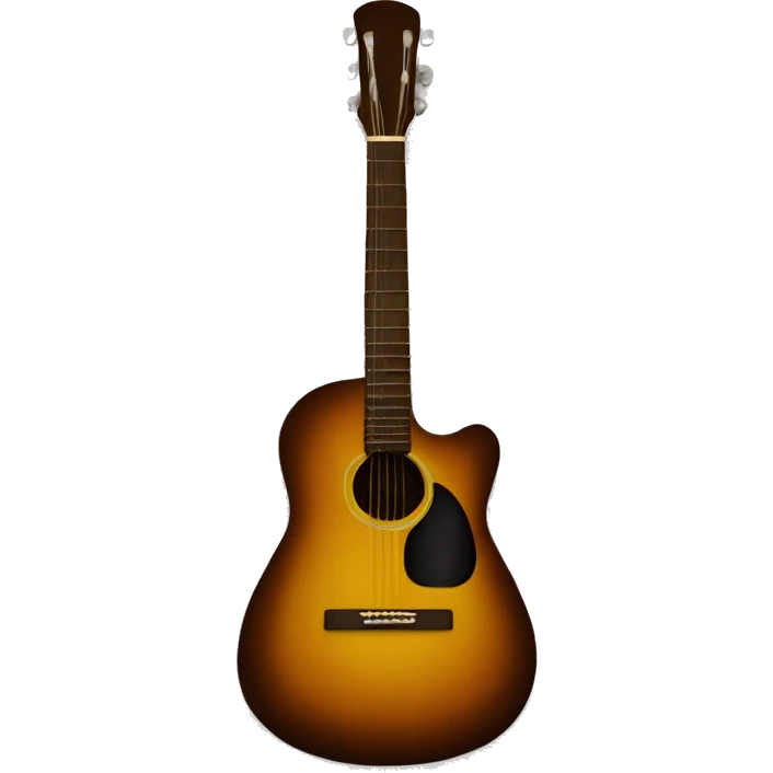 acoustic guitar emoji