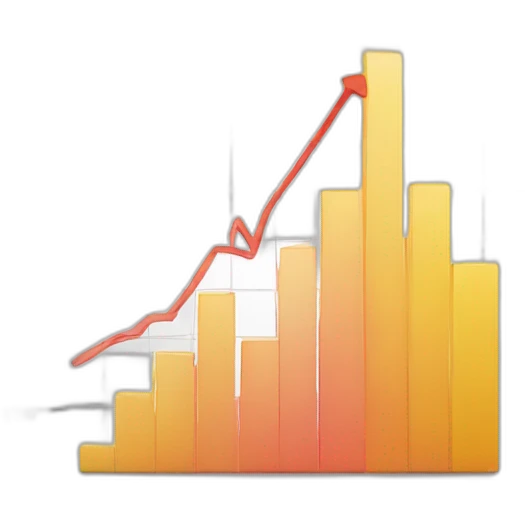 price chart rising emoji