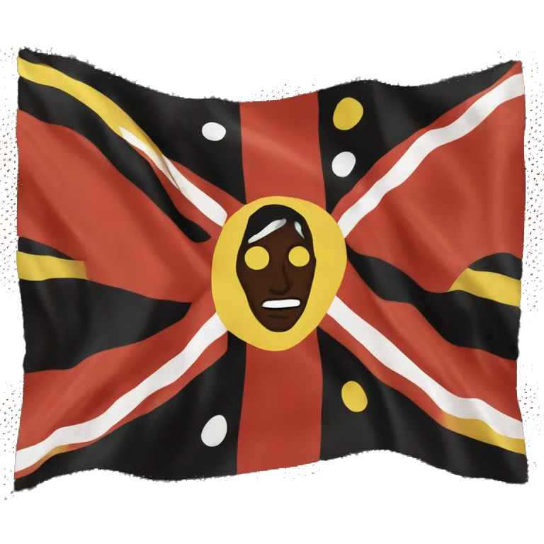 Aboriginal flag emoji