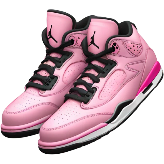 Pink Jordan shoes emoji