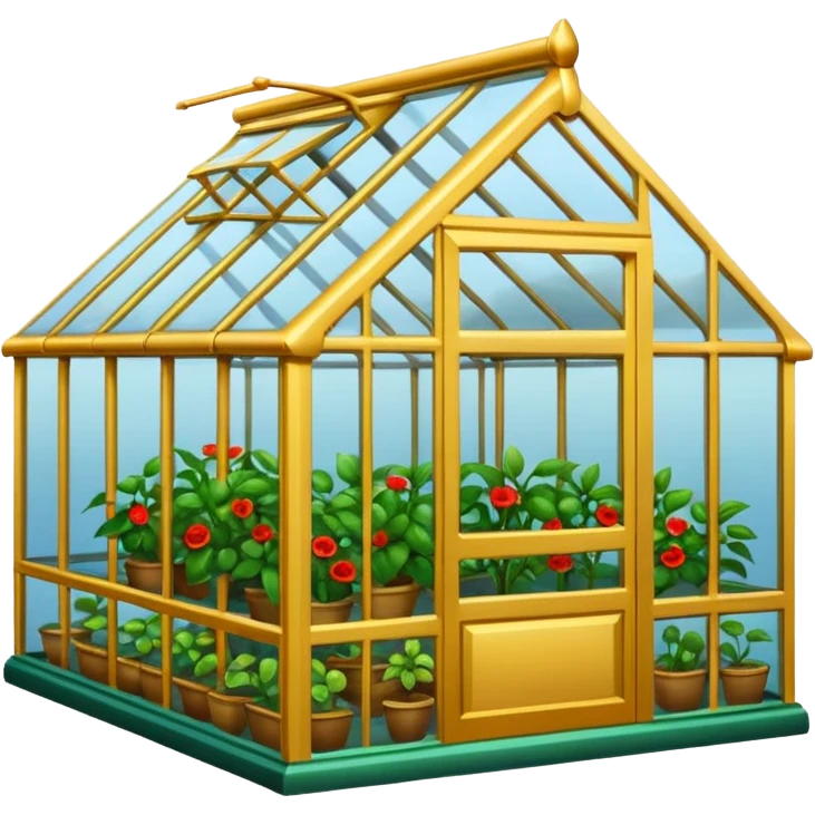 luxury greenhouse emoji
