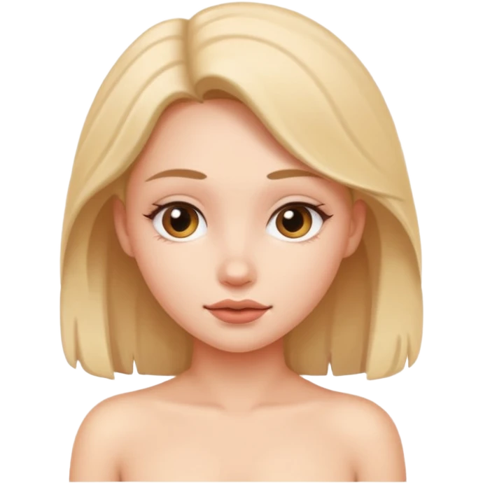 Nude girl emoji