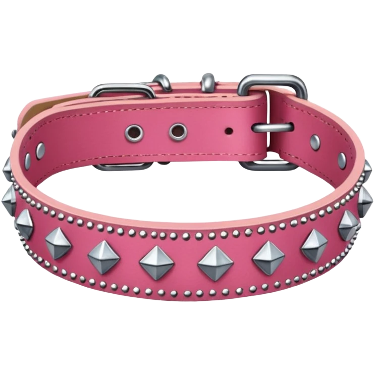 pink collar  emoji