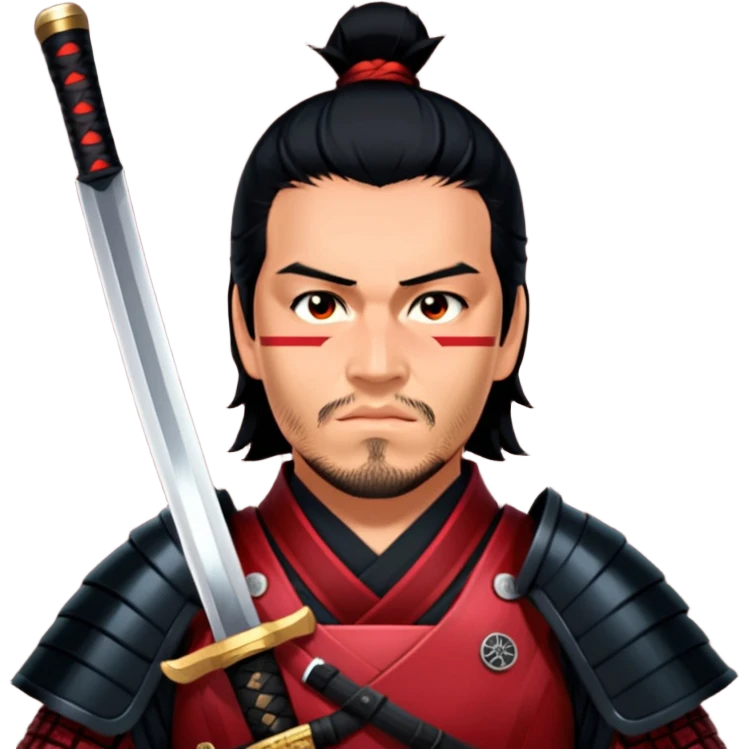 Fierce Samurai emoji