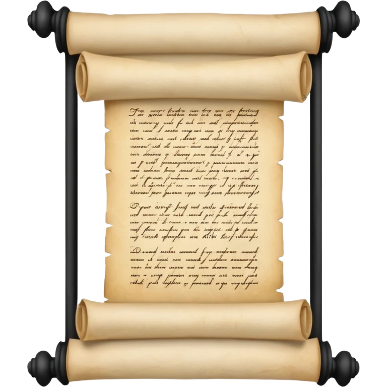 The list of grievances the people of America had with King George III, about how he stripped them of their rights.
 emoji