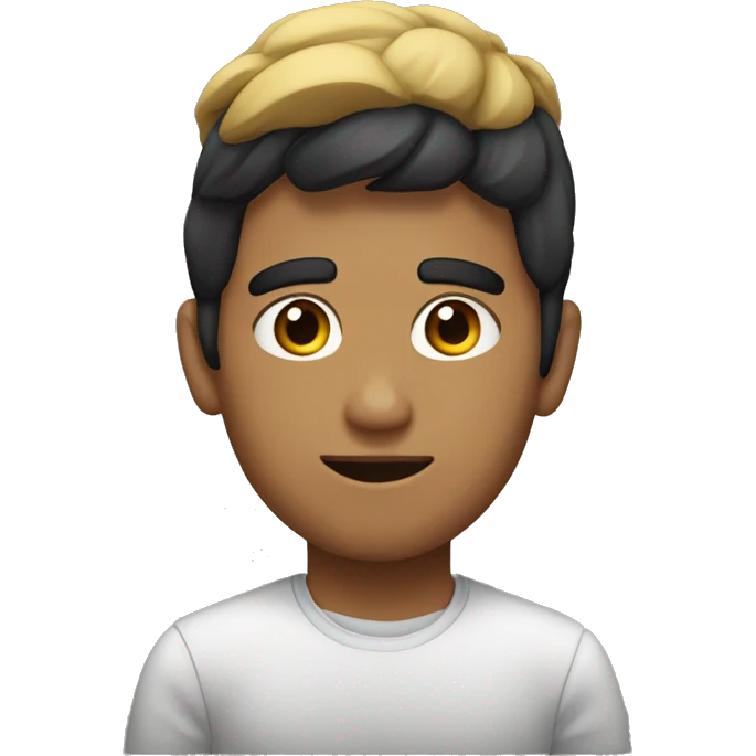 Joven guapo alucin emoji