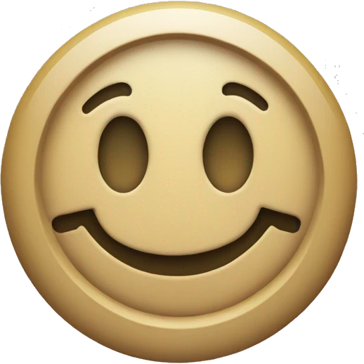 Smiley face with a peace sign emoji