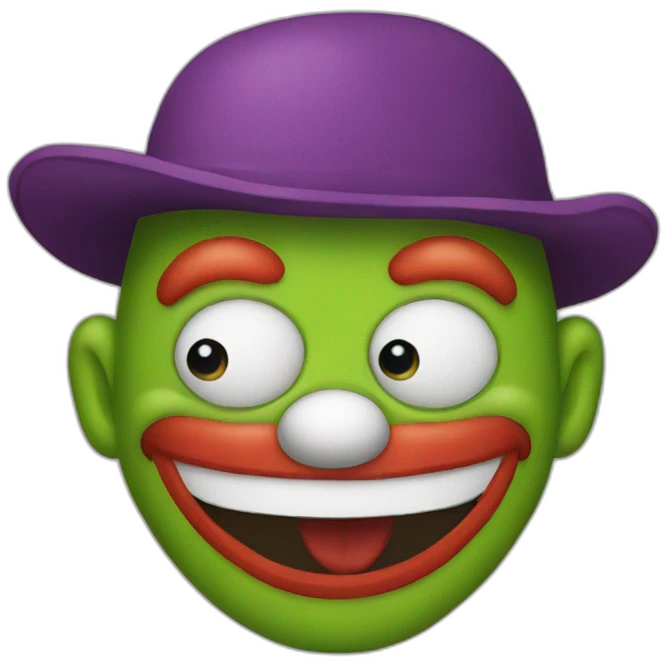 pepe-clown emoji