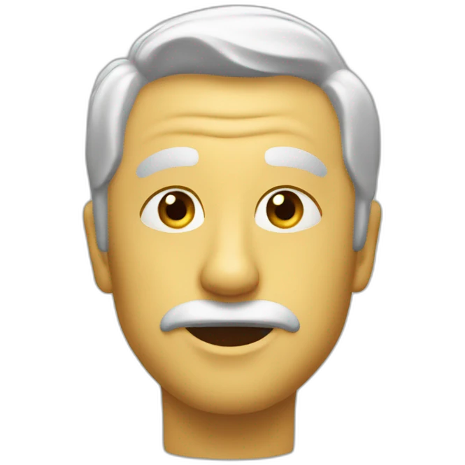 Tête-blasé emoji