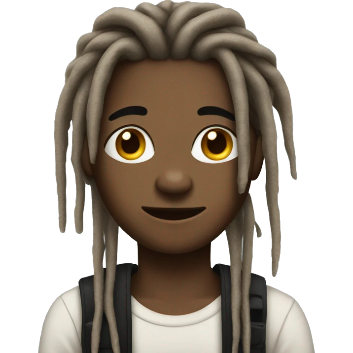 boy with dreads  emoji
