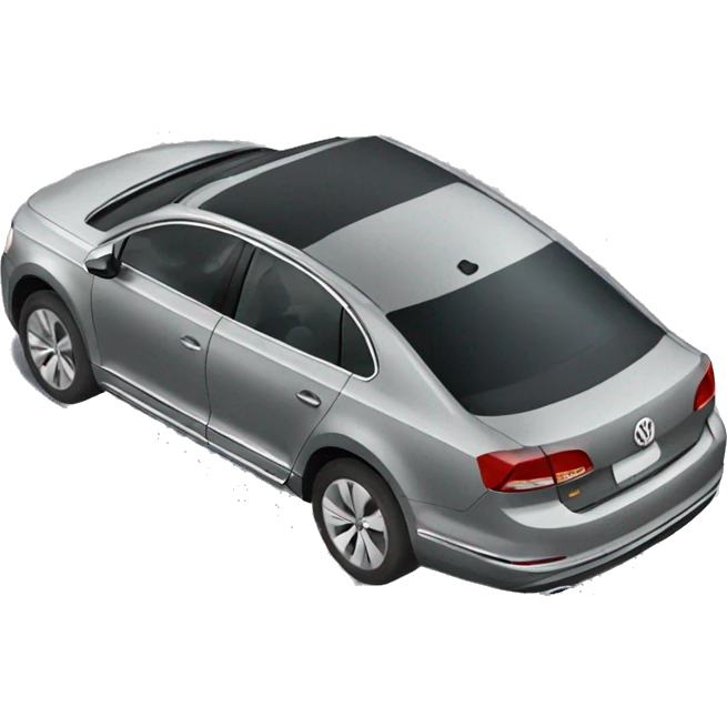 Gray Volkswagen Passat emoji