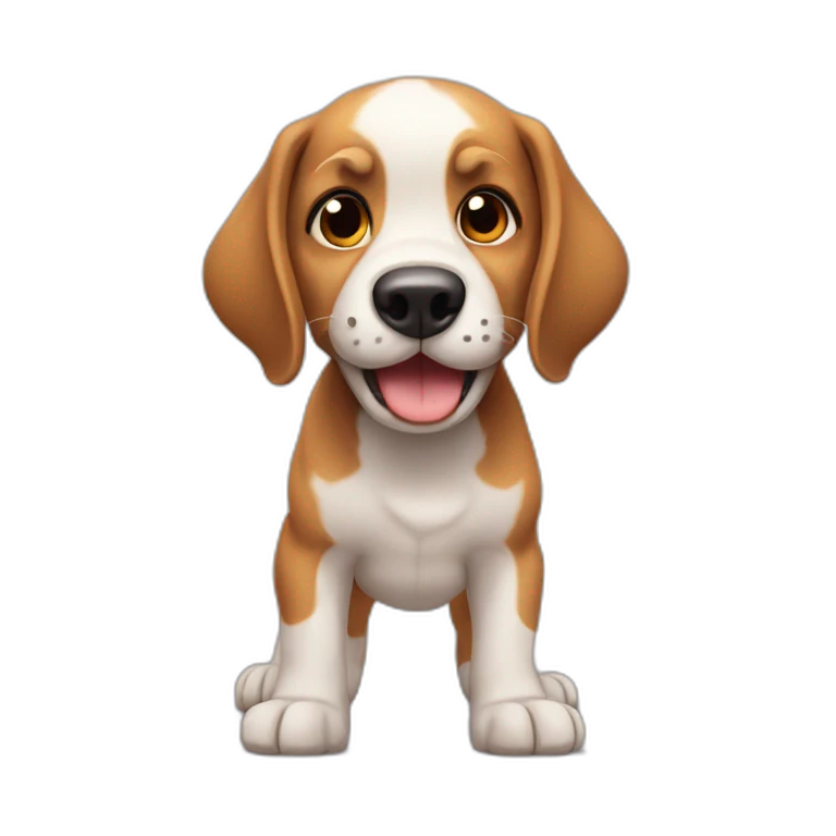 Cachorro correndo emoji