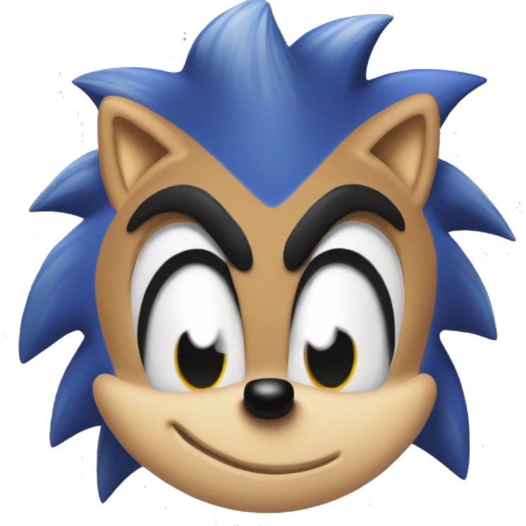 Sonic the hedgehog  emoji