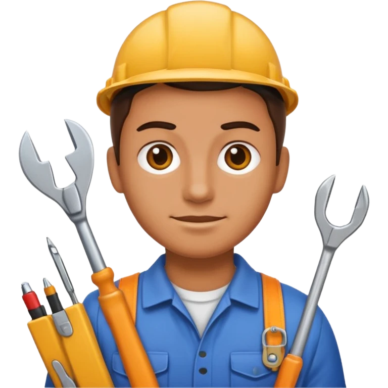 person with toolkit emoji