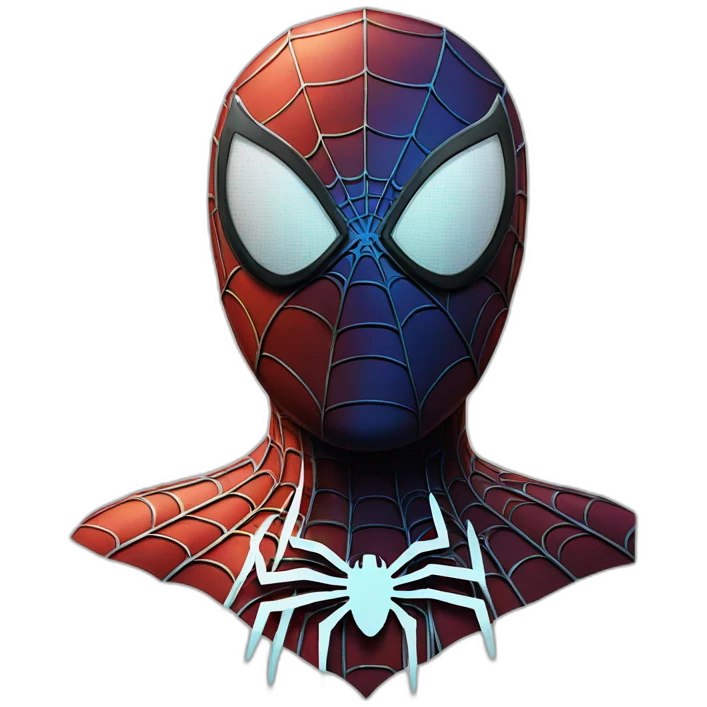 Spider man cyber emoji